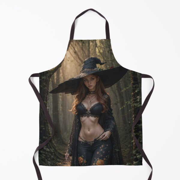 Item preview, Lena the Witch designed and sold by EnticingAI.
