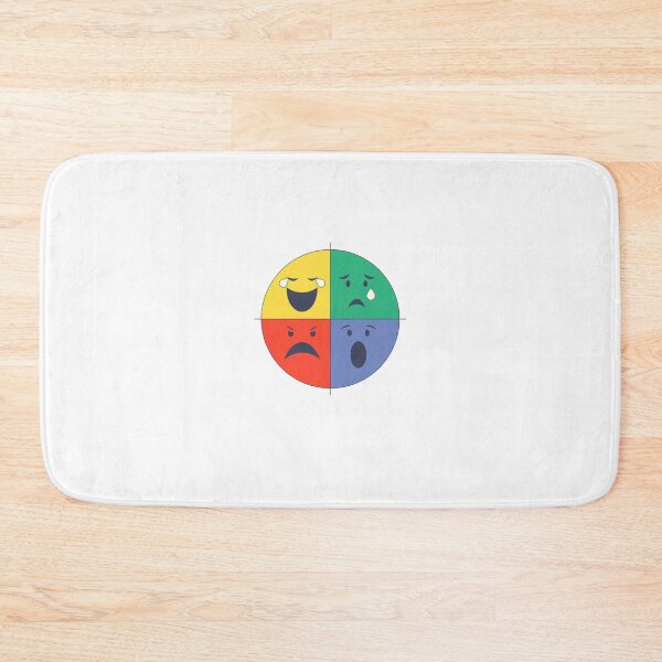 Item preview, Four Basic Emotions Color Wheel designed and sold by DailyDoodlesBySumbul.