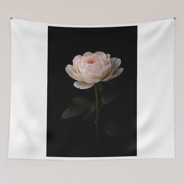 Item preview, Elegant Pink Rose Bloom Botanical Flower Art designed and sold by bellaever.