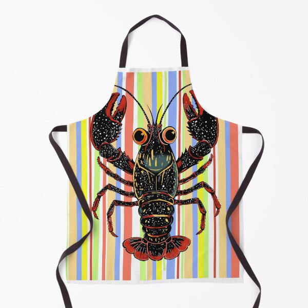 Item preview, Funky lobster on a funky background designed and sold by The Curious Cow.