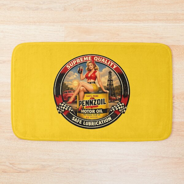 Item preview, Pennzoil Motor Oil Brand Pin Up Girl Design designed and sold by FutureTraveller.
