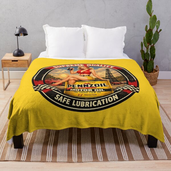 Item preview, Pennzoil Motor Oil Brand Pin Up Girl Design designed and sold by FutureTraveller.