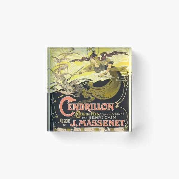 Item preview, Vintage Opera Poster Cendrillon Cinderella designed and sold by BuckaBaby.