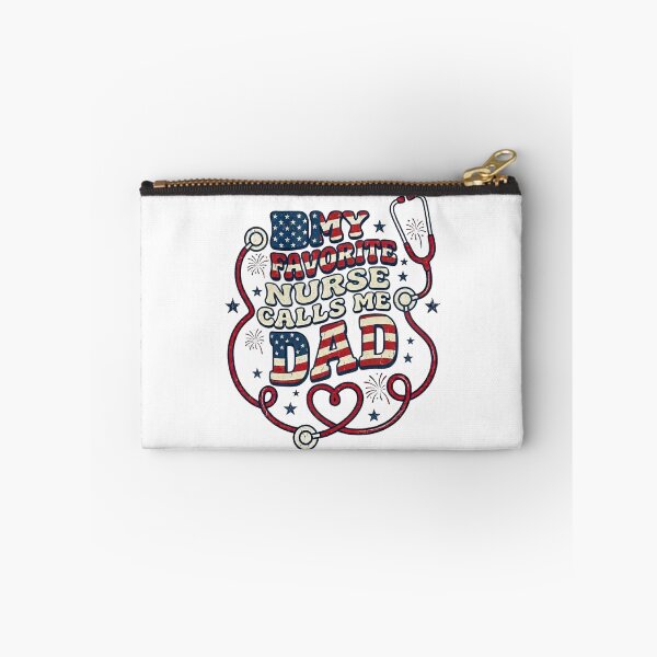 Item preview, My Favorite Nurse Calls Me Dad Shirt | Proud Dad Nurse Father's Day Gift, Patriotic USA Nursing Dad Design Classic T-Shirt designed and sold by podlook.