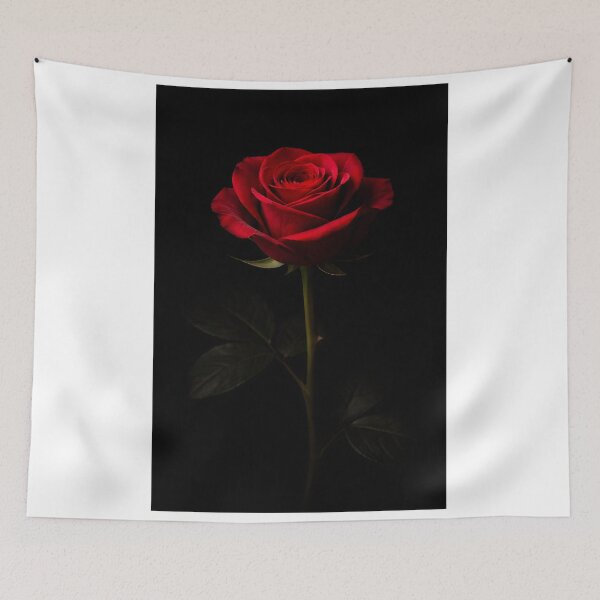 Item preview, Elegant Red Rose Dark Floral Bloom Design designed and sold by bellaever.