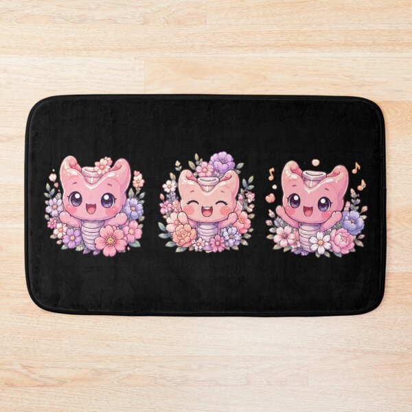 Item preview, Kawaii Larynx flowers and speech therapy designed and sold by DamioPolArt.
