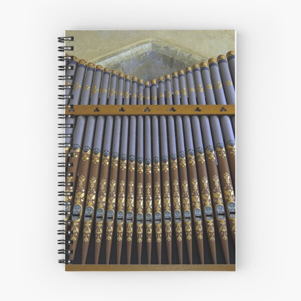 Item preview, Gilded Vintage Church Organ Pipes Photography designed and sold by pinkal.