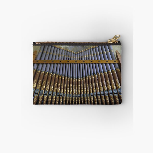 Item preview, Gilded Vintage Church Organ Pipes Photography designed and sold by pinkal.