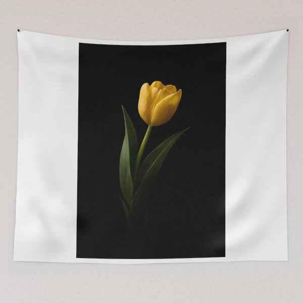 Item preview, Elegant Yellow Tulip Flower Minimalist Botanical designed and sold by bellaever.