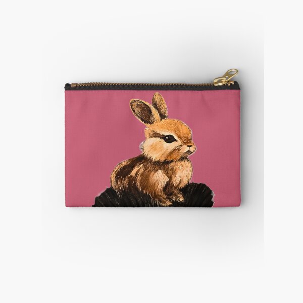 Item preview, Vintage Woodland Bunny Rabbit Painting designed and sold by ArtistsAtticWI.