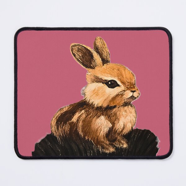 Item preview, Vintage Woodland Bunny Rabbit Painting designed and sold by ArtistsAtticWI.