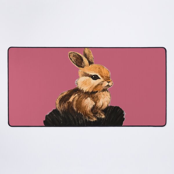 Item preview, Vintage Woodland Bunny Rabbit Painting designed and sold by ArtistsAtticWI.
