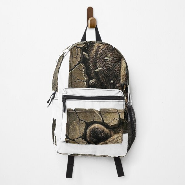 Item preview, UNBROKEN Bear Stone Typography Wildlife designed and sold by Presshue.