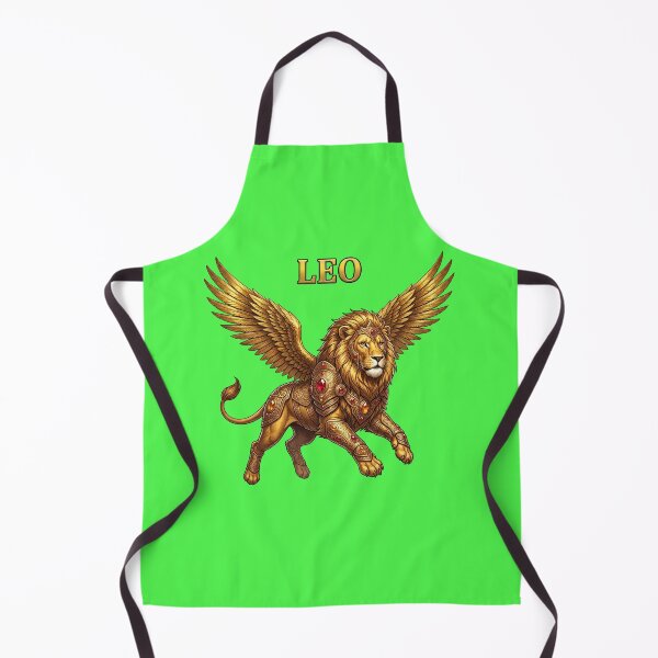 Item preview, Golden Leo Zodiac Winged Lion Design designed and sold by Utopian-Magic.