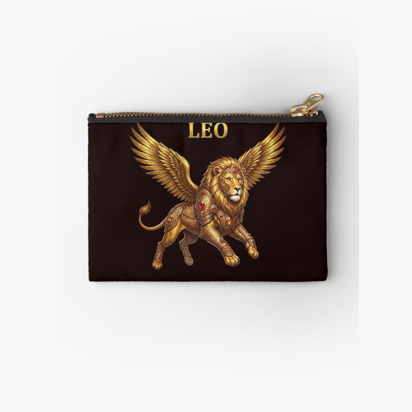 Item preview, Golden Leo Zodiac Winged Lion Design designed and sold by Utopian-Magic.