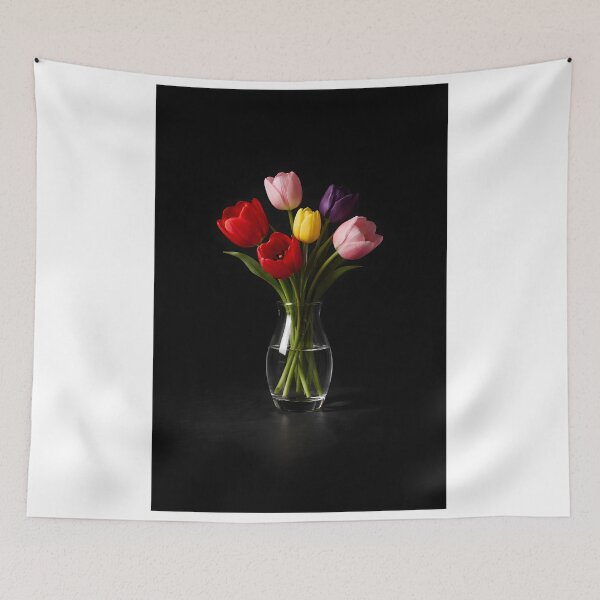 Item preview, Vibrant Colorful Tulips Spring Floral Bloom designed and sold by bellaever.