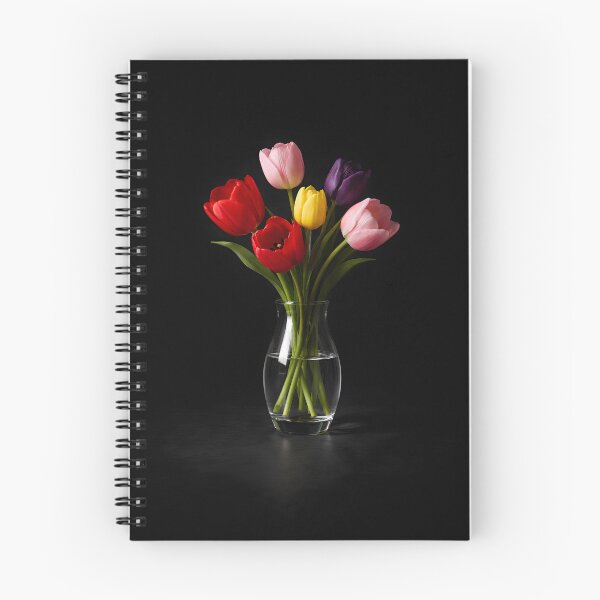 Item preview, Vibrant Colorful Tulips Spring Floral Bloom designed and sold by bellaever.
