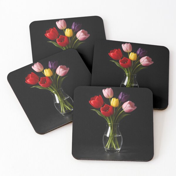 Item preview, Vibrant Colorful Tulips Spring Floral Bloom designed and sold by bellaever.