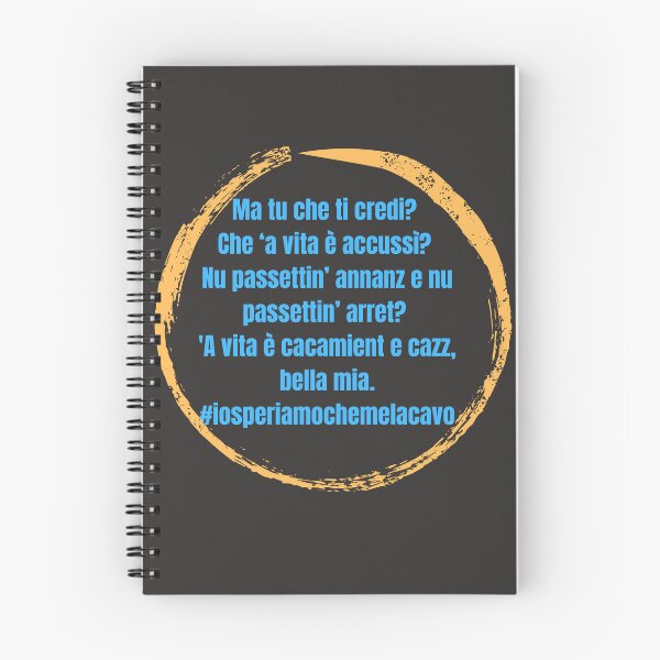 Item preview, Io Speriamo Che Me La Cavo - Classic Movie Quote designed and sold by FantaGhiro87.