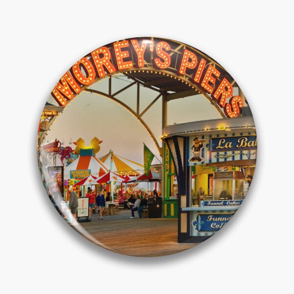 Item preview, City - Wildwood, NJ - Boardwalk - Morey's Piers designed and sold by Mike Savad Photography.