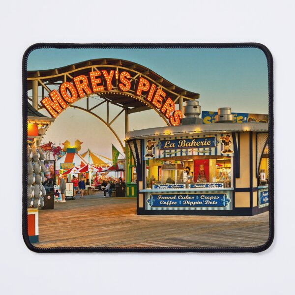 Item preview, City - Wildwood, NJ - Boardwalk - Morey's Piers designed and sold by Mike Savad Photography.