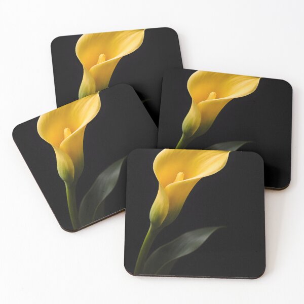 Item preview, Elegant Yellow Calla Lily Flower Botanical Bloom designed and sold by bellaever.