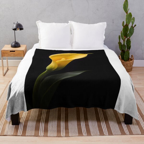 Item preview, Elegant Yellow Calla Lily Flower Botanical Bloom designed and sold by bellaever.