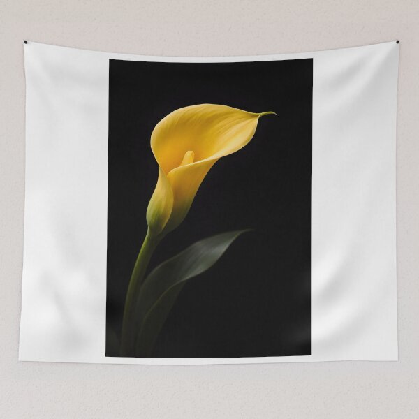 Item preview, Elegant Yellow Calla Lily Flower Botanical Bloom designed and sold by bellaever.