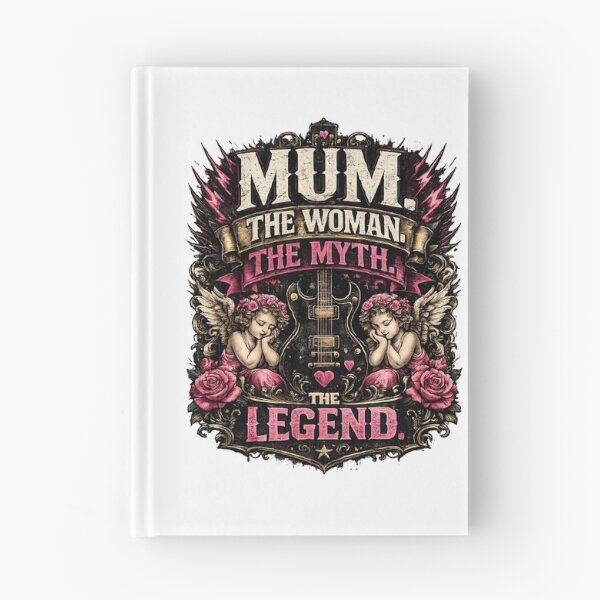 Item preview, Mum The Woman The Myth The Legend Rock Design designed and sold by LeCoinDeFredPro.