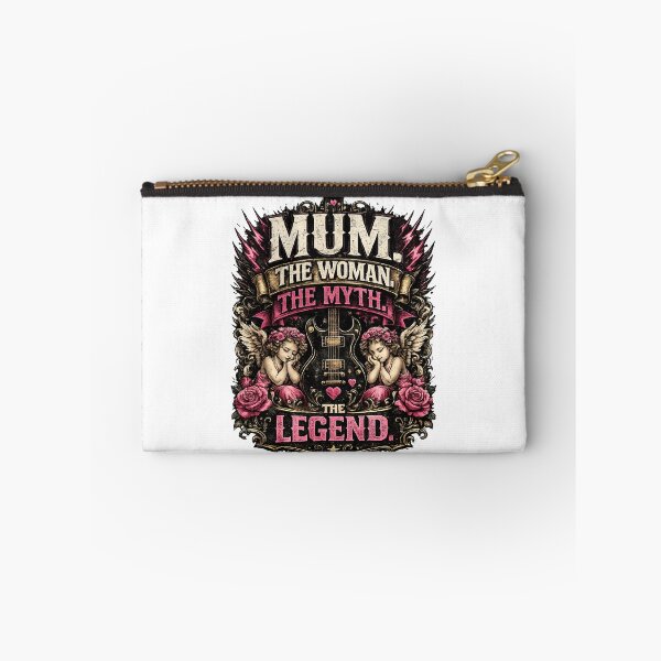 Item preview, Mum The Woman The Myth The Legend Rock Design designed and sold by LeCoinDeFredPro.