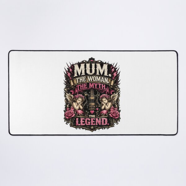 Item preview, Mum The Woman The Myth The Legend Rock Design designed and sold by LeCoinDeFredPro.