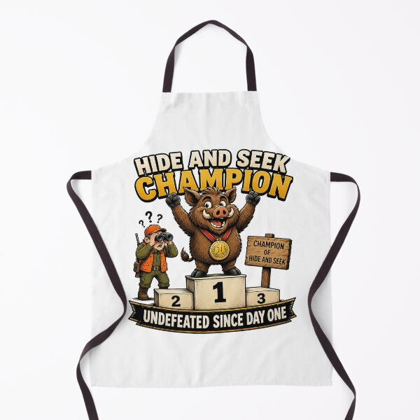 Item preview, Hide And Seek Champion - Funny Hunting Design designed and sold by C6S5M.