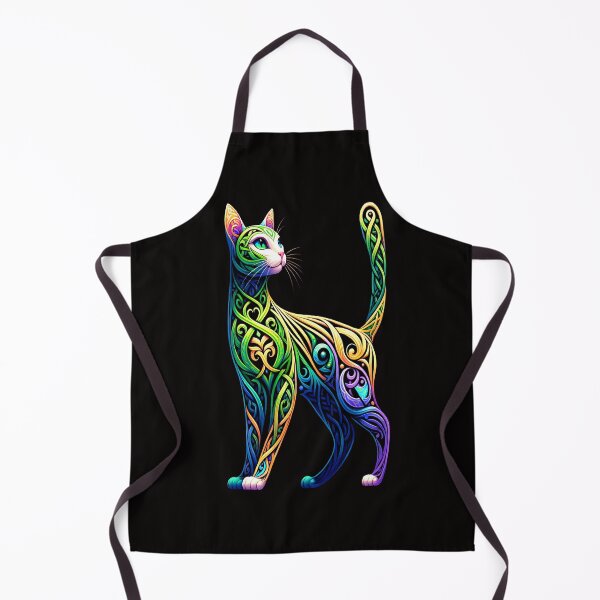 Item preview, Mythical Celtic Knots Norse Cat Art designed and sold by Atteestude.