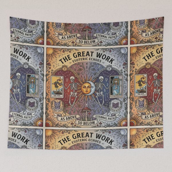 Item preview, The Great Work Esoteric Tarot - As Above So Below designed and sold by Kate1art.