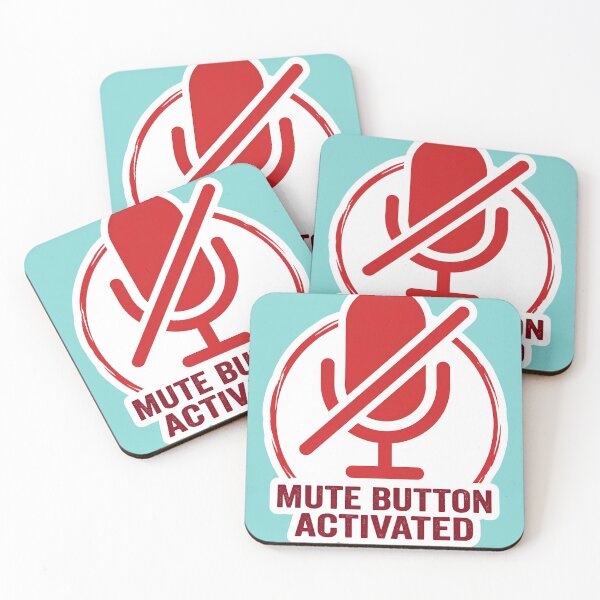 Item preview, Mute Button Activated designed and sold by Tharaazu.
