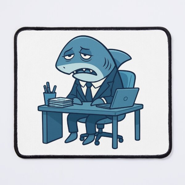 Item preview, Corporate Shark Burnout designed and sold by FalistY.