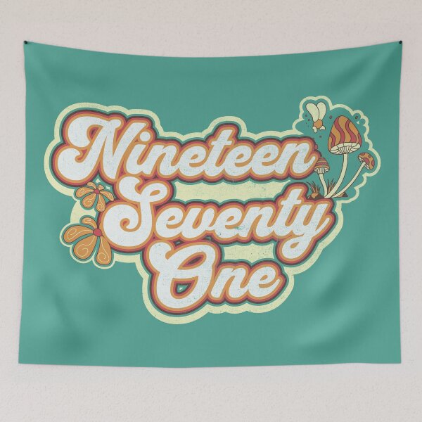 Item preview, 1971 Nineteen Seventy One designed and sold by ThePioneerWay.