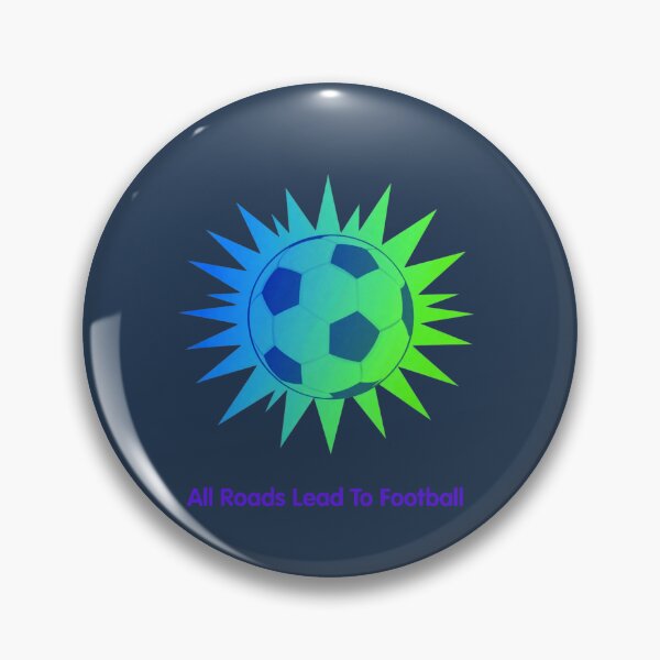 Item preview, All Roads Lead To Football – Soccer Fan Vintage Sports Design designed and sold by gluxdesing.