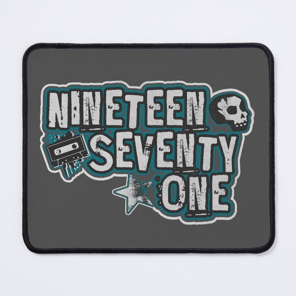 Item preview, 1971 Nineteen Seventy One Grunge designed and sold by ThePioneerWay.