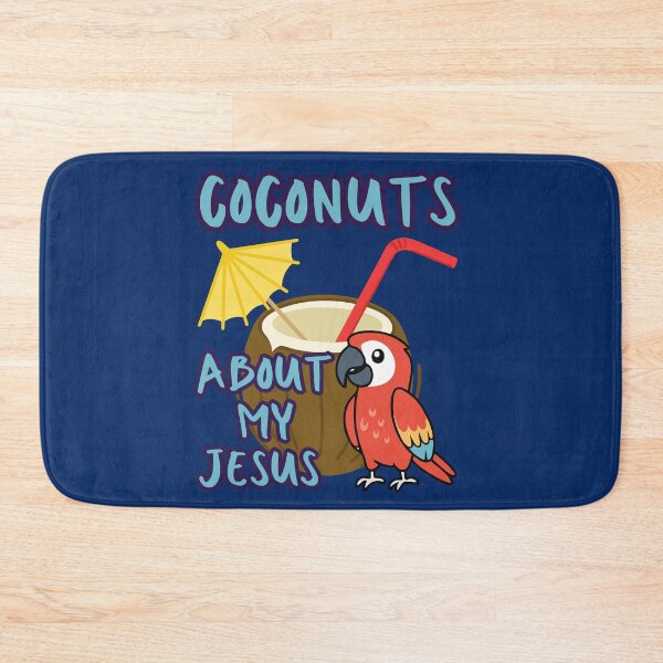 Item preview, Coconuts About Jesus Love Parrots Co Co Nuts Tropical Summer Drink designed and sold by Forevermore.