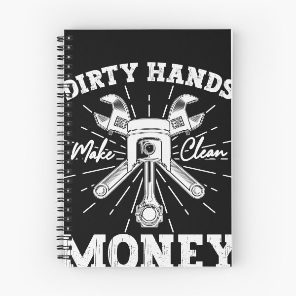 Item preview, Dirty Hands Make Clean Money Mechanic Automotive Blue Collar designed and sold by PopStars1993.