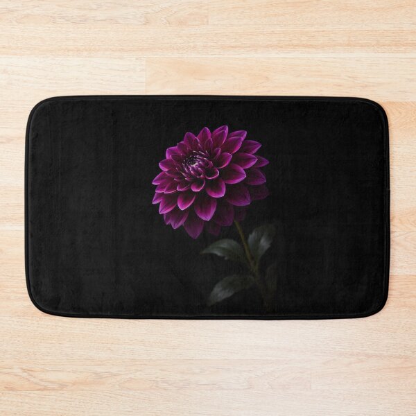 Item preview, Vibrant Purple Dahlia Flower Dark Background designed and sold by bellaever.