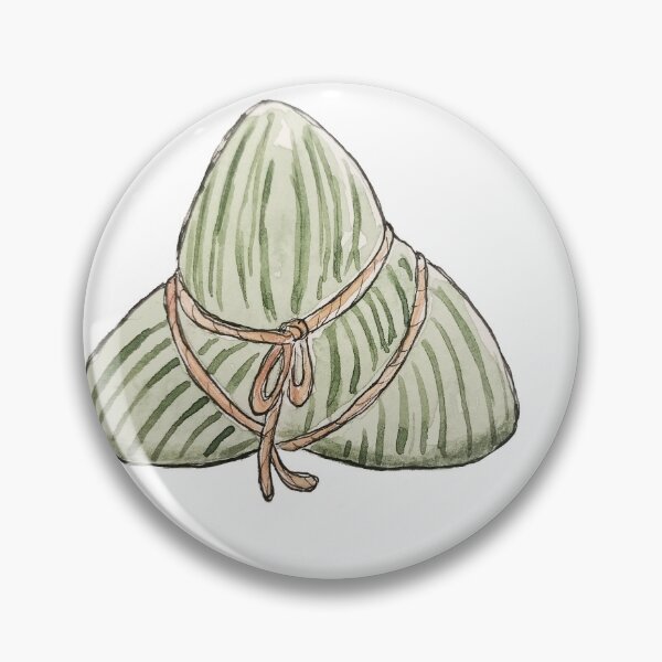 Item preview, Delicious Zhonzi (Taiwanese Tamale) Dragon Boat Festival (White) designed and sold by Designs by Sara Felton.