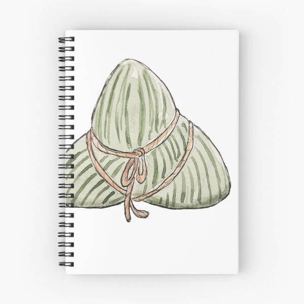 Item preview, Delicious Zhonzi (Taiwanese Tamale) Dragon Boat Festival (White) designed and sold by Designs by Sara Felton.