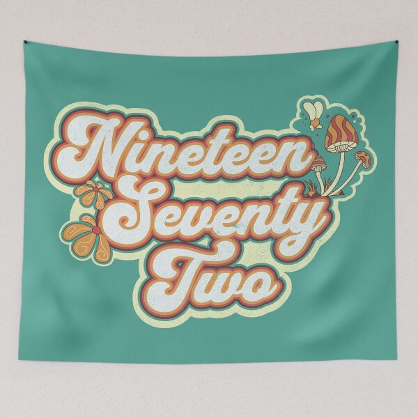 Item preview, 1972 Nineteen Seventy Two designed and sold by ThePioneerWay.