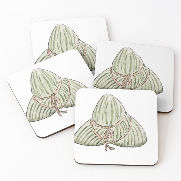 Item preview, Delicious Zhonzi (Taiwanese Tamale) Dragon Boat Festival (White) designed and sold by Designs by Sara Felton.
