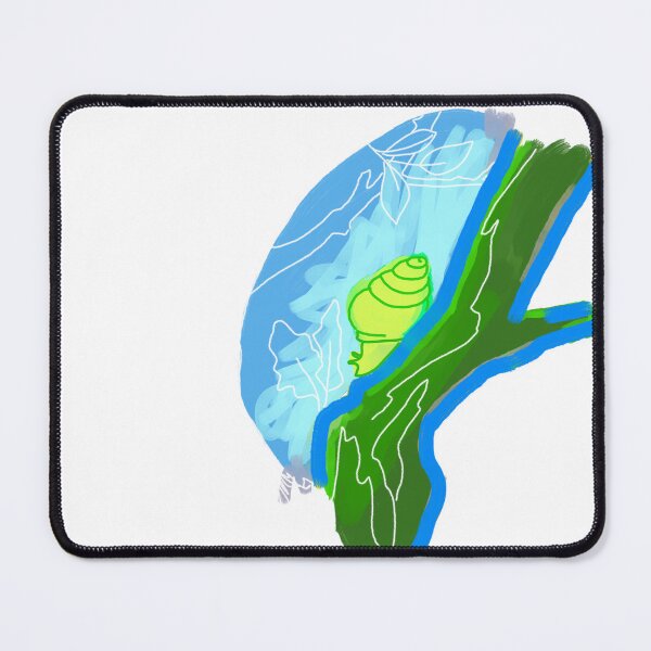 Item preview, Mint Jungle Snail designed and sold by Paperwindow.