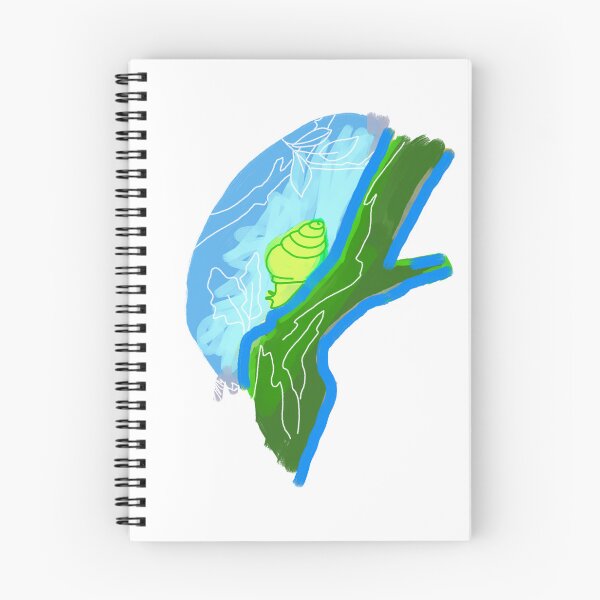 Item preview, Mint Jungle Snail designed and sold by Paperwindow.