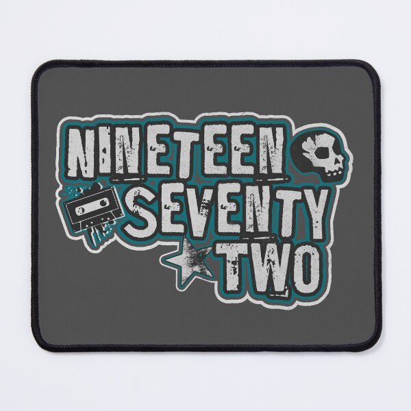 Item preview, 1972 Nineteen Seventy Two Grunge designed and sold by ThePioneerWay.