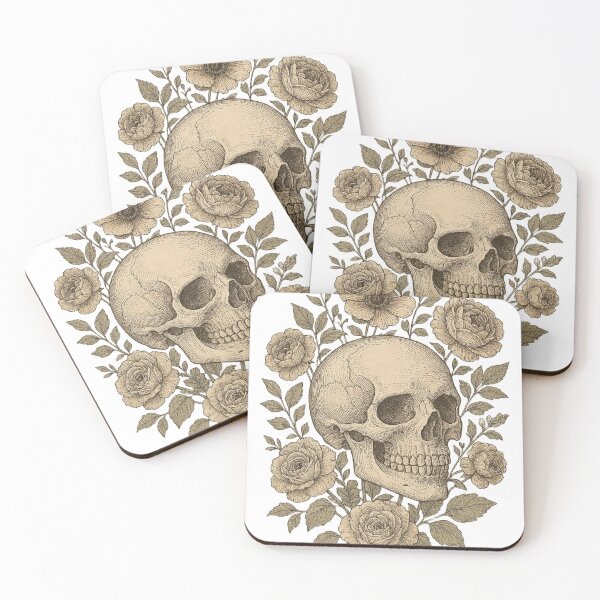 Item preview, Floral Skull Vintage designed and sold by FalistY.